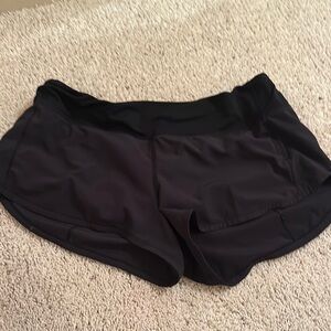 Lululemon Black Athletic Shorts